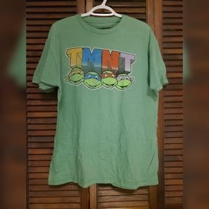 Teenage Mutant Ninja Turtles T-shirt Nickelodeon Ripple Junction Green L